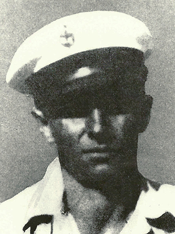 Picture of Navy Chief Watertender Peter Tomich