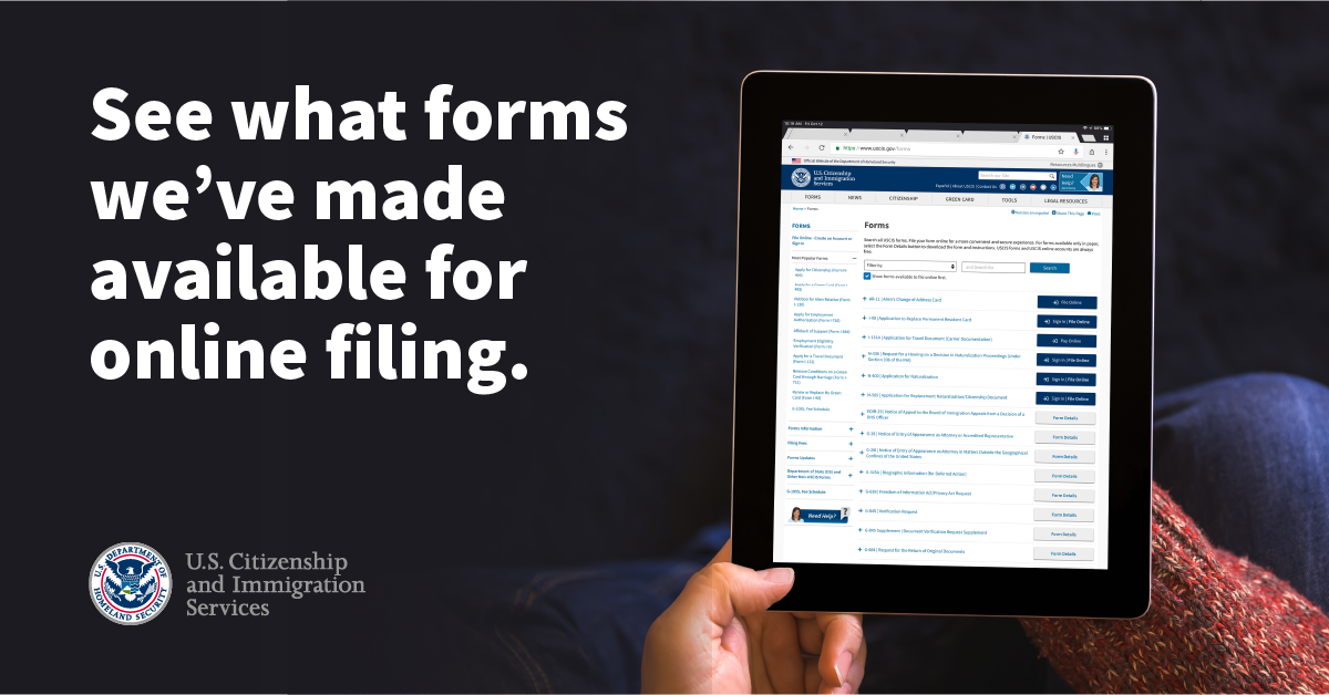 Form Filing Tips | USCIS