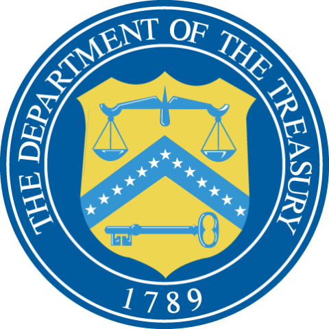 The Department of the Treasury Seal